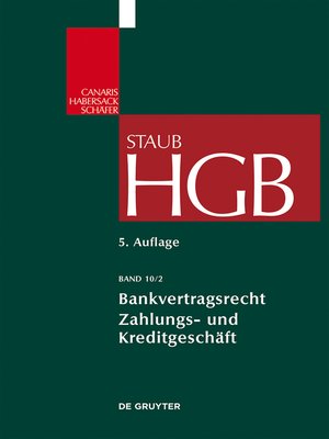 cover image of Bankvertragsrecht 2